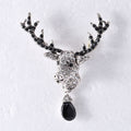 Assorted Enamel And Crystal Christmas Character Brooches view 8