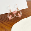 Pink Cat Hoops