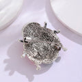 Pink Red Ladybug Crystal Two Designs Metal Brooch Pin view 3