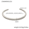 Z366 Silver Bangle
