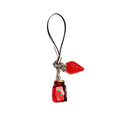 Strawberry Jam Jar Fruit Resin Phone Strap Dual Charm view 5