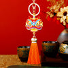 Orange Enamel-Lion