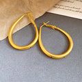 Layered C Hoop Earrings in Nine Color Designs for Everyday Styling view 7