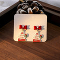 Twenty-Two Christmas Character Asymmetrical Earrings view 8