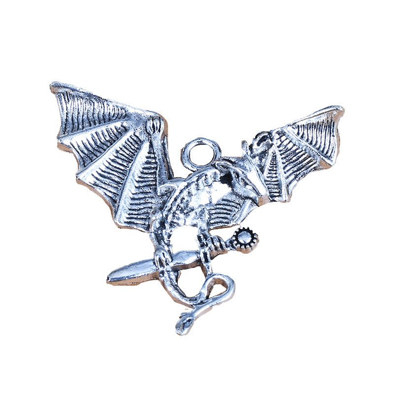 33mm Secret Garden Alloy Charm Pendant