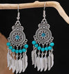 Turquoise Feather Crowns