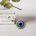 Rhinestone Blue Evil Eye Lobster-Clasp Charms in Four Designs view 6
