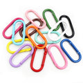 Mixed Color Geometric Aluminum Snap Hook Components view 4