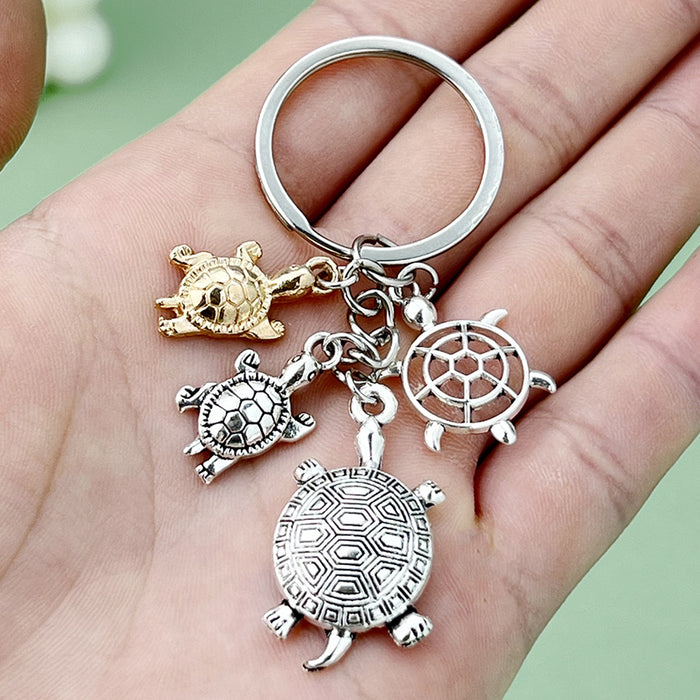 Starfish, Conch and Shell Charm Keychains in 37 Pictured Variations for Bags and Keys