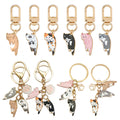 Cat Charm Keychains Featuring Cat Across 33 Pictured Variations view 5