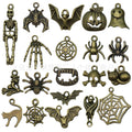 Gold-Tone Pumpkin Metal Charms with 6 Listed Options view 8