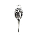 Vintage Zinc Alloy Skull Bird Head Gothic Charm Pendant for Men's Necklaces and DIY Jewelry