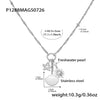 P1288 SilverSeaCharmNecklace