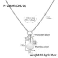 Color Crystal and Sea Charm Necklace Bracelet Collection view 6