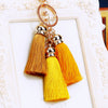 Orange-Yellow Triple-Tassels