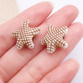 Acrylic Scallop Shell Shell Conch Starfish Charm Pendants