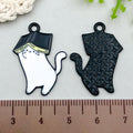 Cartoon Metallic Cat Metal Charms with 11 Listed Options for DIY Jewelry Making view 12