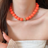 Orange Necklace