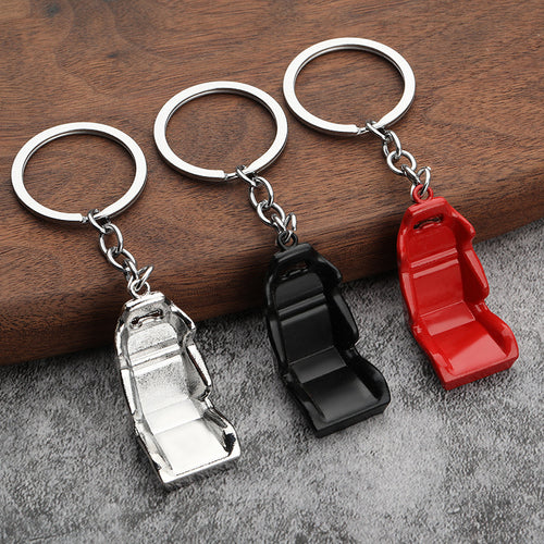 Creative Car Seat Metal Keychain Zinc Alloy Gift Keychain