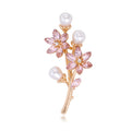 Flower Two Designs Metal Brooch Pin for Jackets and Lapels view 6