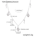 Heart Chili Charm Necklace Bracelet Natural Stone Set view 6