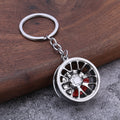 Alloy Car Wheel Rim And Brake Disc Keychain, Five Finishes view 7