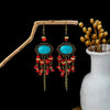 Red Chain Ovals