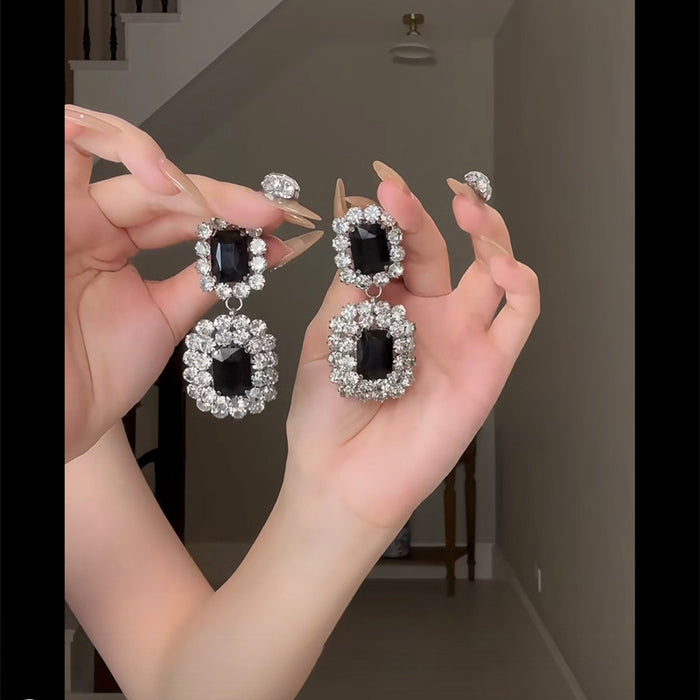 Long Statement Drop Earrings in Fourteen Floral Designs