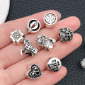 Metallic Heart and Crown Metal Beads with 39 Listed Options view 2