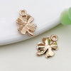 White Four-Leaf Clover