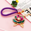 Purple Camellia Deep-Purple-Strap