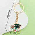 Graduation Charm Keychains in 32 Pictured Variations for Bags and Keys view 7