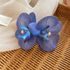 Blue Double Orchids