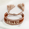Woven Word Friendship Bracelets with Tassels in Thirteen Designs view 11