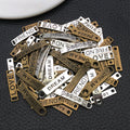 Black Letter Metal Charms with 21 Listed Options for DIY Jewelry Making view 3