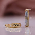 Gold Tone Round Hoop Pendant Connector for Jewelry Making view 5