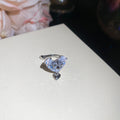Star And Butterfly Crystal Ear Cuffs In Six Mixed Metal Styles view 8