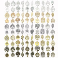 Gold-Tone Seashell Metal Charms with 100 Listed Options view 5