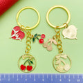 Cherry Charm Keychains in 28 Pictured Variations for Bags and Keys view 2