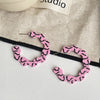 Pink Hoops