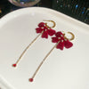Burgundy Bow