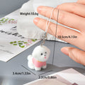 Flocked Resin Dog Phone Strap Charms Lobster 24 Styles view 12