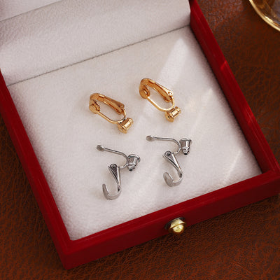 Primary supplied view of earring converter clips