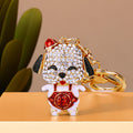 Dog and Auspicious Charm Keychains in Forty-Two Pictured Designs view 1