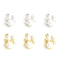Pearl-Look Silver Gold Reindeer Pearl-look And Alloy Charms in 2 Styles view 3