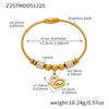 Z257 Gold Bangle