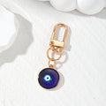 Gold Tone Evil Eye Keychain Earring Necklace Mix 6 Styles view 3