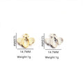 Enamel-Look And Crystal-Accented Silver Gold Bee Alloy Charms in 14 Styles view 5