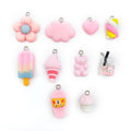 Pink Seashell and Ice Cream Shell Charms with 11 Listed Options view 5