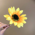 Fabric Flower Hair Stick Pins Hibiscus Sunflower Rose Styles view 9